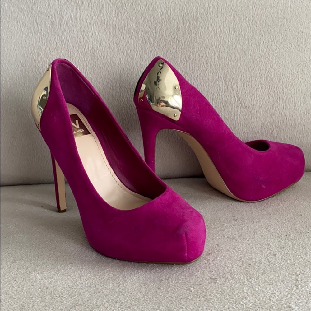 DV Dolce Vita Fuchsia Pink heels